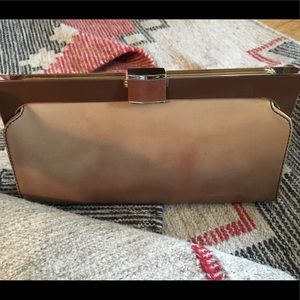 COPY - Gorgeous Patent Leather Clutch - Banana Re…